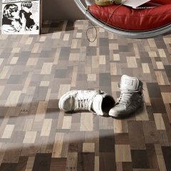 Parador Eco Balance 7-32, Wooden Patchwork, selský vzor