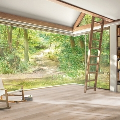 Parador Basic 4.3, Dub Royal světle bělený, selský vzor