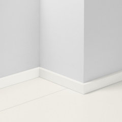 Parador, Soklová lišta SL 3, Jednobarevná bílá lesk D003, 40x16mm