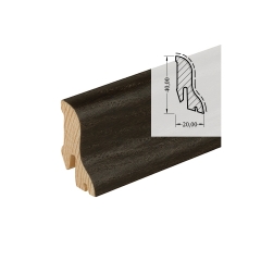 Hoco, 550 UM, Dub kouřový, 40x20mm, dýha, lak