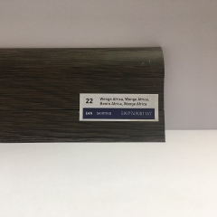 Floor Forever, soklová lišta Easy 55, 22 Wenge Africa, 26x55mm