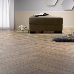 Alsafloor, Herringbone, 622 Balearic Oak (dub) - levá, V4