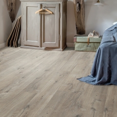 Quick-Step Pulse Rigid Click Plus V4, Dub bavlna šedý s řezy pilou, RPUCP40106