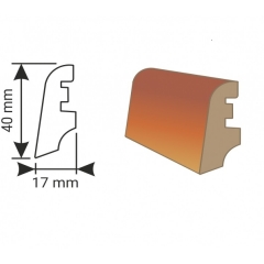 K-Produkt obvodová lišta KP40, 12006, 40x17mm