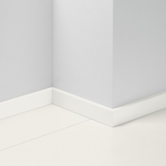 Parador, Soklová lišta SL 5, Bílý základní nátěr D004, 50x16mm