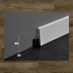 ter Hürne, soklová lišta SKL60, Dub Nairobi hnědý, 60x20mm