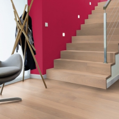 Tilo Selské prkno 142mm Easy Floors 3,2 Dub bílý kartáčovaný UV olej - interiér