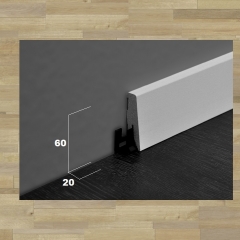 ter Hürne, soklová lišta SKL60, Dub Malmédy béžový, 60x20mm
