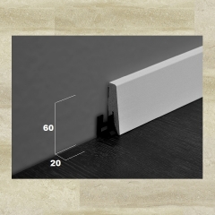 ter Hürne, soklová lišta SKL60, Nice světle béžový, 60x20mm