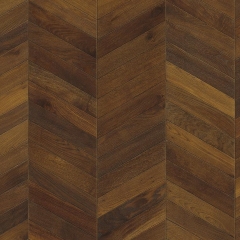 Kährs ID, Chevron - bordura, Dub Chevron Dark Brown, V4