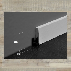 ter Hürne, soklová lišta SKL60, Pinie Valencia béžovohnědá, 60x20mm