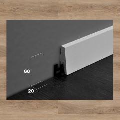 ter Hürne, soklová lišta SKL60, Dub Malaga béžovohnědý, 60x20mm