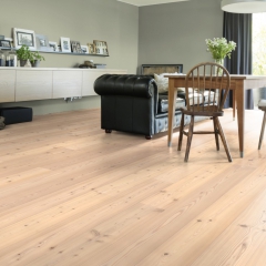 Tilo Selské prkno SOFT 182mm Modřín bílý standard kartáčovaný přírodní olej - interiér