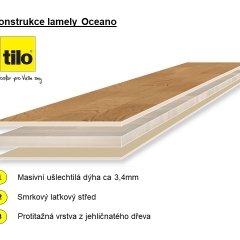 Tilo Oceano, Dub natur (S1131), olej