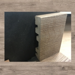 Balterio, Soklová lišta Parquet lišta, 61007 Podkrovní šedý dub, 77x14mm