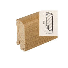 Hoco, 610 UM, Dub, 55x22mm, dýha, lak