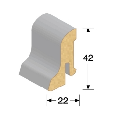 Meister 1 MK Ořech tmavý 6081 42x22mm