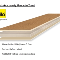 Tilo Marcanto Trend, Dub Taiga (L1626), V2, olej