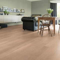 Tilo Selské prkno 142mm Easy Floors 3,2 Dub bílý kartáčovaný UV olej - interiér