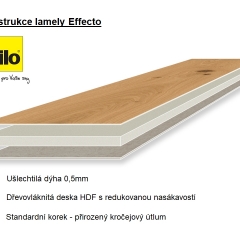 Tilo Effecto, Ořech americký natur (F1056), staroněmecký vzor, olej