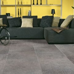 Balterio Pure Stone 643 Belgian Blue Flamed - interiér