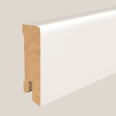 KGM by Floor Forever, Modern 58, Bílá RAL 9016, 58x16mm, MDF+fólie