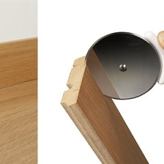 PAR-KY 3 in one, Třešeň americká 80/60/25x14mm, dýha lak